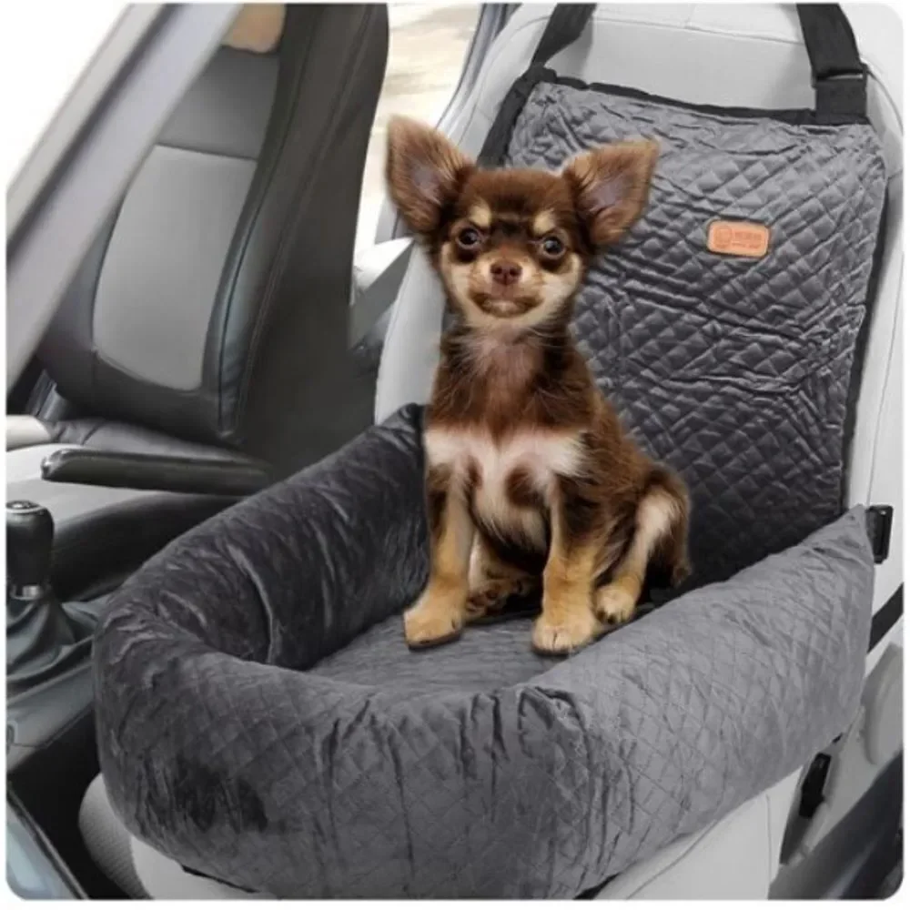 New Unique Bargains Dog Pet Car Booster Seat 1 Pc